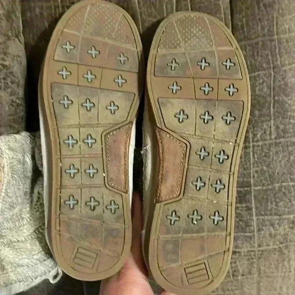 Toms Nepal Suede/Knit Upper Faux Fur Pull On Boots Size 7 - Picture 8 of 10